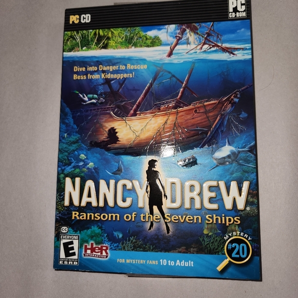 Nancy Drew: Ransom of the Seven Ships Mystery #20 PC CD Game HER Interactive - Picture 1 of 5